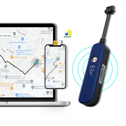 Kit Rastreador Veicular GPS Bloqueador com Aplicativo BTRAK + Chip M2M